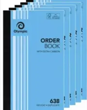 4x Olympic #638 Order Book Duplicate 100P 200x125mm 142794