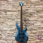 【最新超美配色】分期免運 贈千元配件 公司貨 YAMAHA TRBX304 藍色 電 貝斯 BASS 主動式 拾音器