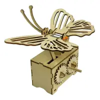 在飛比找友和YOHO優惠-Kidrise STEM教學木模型玩具｜蝴蝶木模型玩具