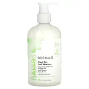 DERMA E, Ramos Clean Curls, Wash Day Curl Shampoo, For Wavy, Curly and Coily Hair, 12 fl oz (355 ml)