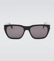 [Saint Laurent] Saint Laurent Betty rectangular sunglasses One Size black