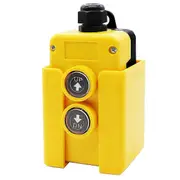 Dump Trailer Remote Control Switch 12V DC Up Down Control Switch Hydraulic Pump Power Acting Lift Unloading Truck Yellow