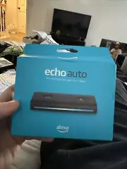 New In Box - Amazon - Echo Auto Smart Speaker with Alexa - Black