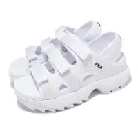 在飛比找momo購物網優惠-【FILA】涼拖鞋 Disruptor SD Puffy 女