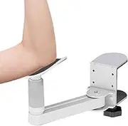 Arm Rest Desk Support - Table Armrest Extension, Arm Rest Extender | Height Flexibility Endurable Material 360 Rotating Adjustable Chair Accessory for Left/Right Hand Table Typing Manicure