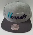 Charlotte Hornets Mitchell & Ness Tri-Pop Special Script Adjustable Snapback Hat