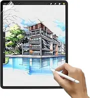 2 Pack Screen Protector for iPad 10.2 9th Gen 2021/ 8th 2020/ 7th 2019, Matte PET Film, Anti-Glare, Face ID Compatible, Write and Draw Like on Paper