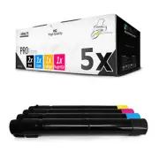 5x Ink Cartridges for Xerox Wc 7425 7428 7435 Fx R Flx Fl Rx F Rbx Rl