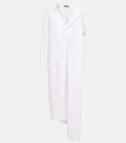 [Ann Demeulemeester] Ann Demeulemeester Henrietta cotton shirt dress AU 4 white