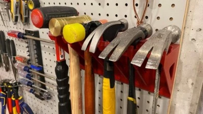 (1) Hammer Pegboard Holder 4906123 3D PRINTED