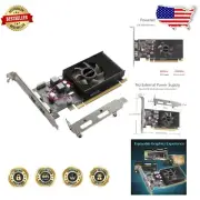 Compact Radeon HD 6570 Graphics Card, Dual HDMI Outputs for Ultra-Fast Gaming