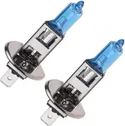 E Support H1 55W 6000K Xenon Gas Halogen Headlight White Light Lamp Bulbs Pack of 2