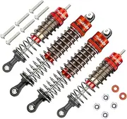 RC Car Oil Shocks Absorber Damper For Tamiya Super Hornet/Grasshopper 2 / Replacement Upgrade Parts（Red）