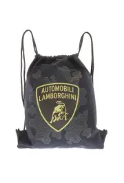 Lamborghini Drawstring Bag Black