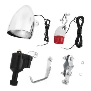 Bike Light Bicycle Motorized Bike Friction Dynamo Generator Tail Light4984
