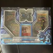 VINTAGE NIP 2014 POKEMON MEGA CHARIZARD X FIGURE COLLECTION BOX FLASHFIRE XY NIB