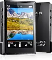 Surfans HiFi MP3 Player with Bluetooth: F22 Full Touch Lossless Music Player - Portable High Resolution DSD Digital Audio Player 32GB Memory - Expandable to 1TB