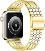 FKMBD Stainless Steel Strap For Apple Watch Band Ultra 2 49mm 44mm 45mm 41mm 42mm 40mm S10 46mm 42mm Metal Bracelet For Iwatch Series 10 9 8 7 6 SE 5 4 Watchbands