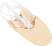 [BRIGHTFUFU] Non-Slip Ballet Shoes for Girls Breathable Toe Covers Professional Toe Guards for Dance Practice