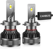 LED Headlight Bulbs,2Pcs H7 LED 110W 26000LM Canbus Lamp Led Headlight Auto Fog Light Bulbs for 12V Cars 24V Truck,H7