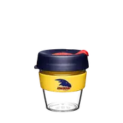 Adelaide Crows AFL Clear Plastic KeepCup