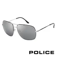 在飛比找PChome24h購物優惠-POLICE 飛行員太陽眼鏡★金屬大框面★(黑+金) POS
