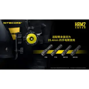 ～工具小妹～ NITECORE HRM2 多向3D旋轉 手電筒頭盔支架 警用消防勤務 p20i P10i MH12S