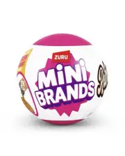 ZURU 5 Surprise Capsule Mini Brands Retro Series 1 NEW FACTORY SEALED (Lot of 5)