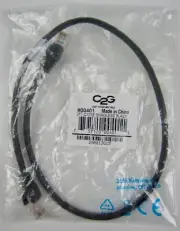 NEW! C2G 00401 2ft Cat5e Snagless Unshielded (UTP) Network Patch Cable - Black