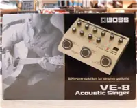在飛比找Yahoo!奇摩拍賣優惠-♪♪學友樂器音響♪♪ BOSS VE-8 Acoustic 