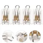 4 Pcs Venetian Blind Install Parts Cord Lock Gear Locks for Blinds and Shades