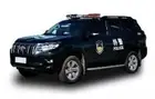 VITESSE 29424 1/43 LAND CRUISER PRADO 2018 BEIJING POLICE SWAT Model Car