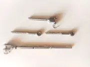 50 x Stainless Steel DIY Wire Balustrade Kit Jaw Swage Eye & Fork Turnbuckle