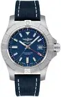 Breitling New Avenger GMT Automatic Blue Dial Swiss Mens Watch A32395101C1X1