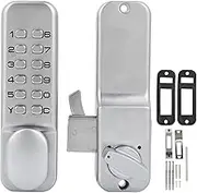 QANYEGN Digital Mechanical Password Door Lock, Code Door Lock, Sliding Door Keyless for Kitchen Office Balcony