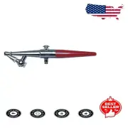 Compact Single Action Airbrush - Perfect for Detailed Stencils & Broad Patterns