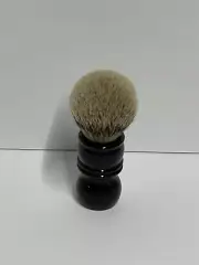 RazoRock High Mountain White Silver Tip Badger Shaving Brush