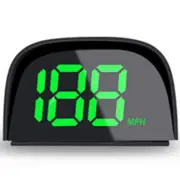 Digital Car GPS Speedometer MPH HUD Head Up Display Plug Play Big Font Accessory (for: Audi)