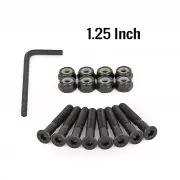 RELLIK skateboard Screws 1.25 Inches Installation Set allen Countersunk Head