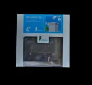 Fortress Accents Flat Pyramid Cap Fits 4 Inch Post Gloss Black 52500040 Sealed