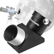 Astromania 1.25 90-degree Erecting Prism optical Prism inside rather than a mirror which makes your image clear and sharp