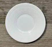 Jasper Conran at Wedgwood, White embossed Strata, Espresso Saucer ~new~