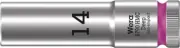 Wera 004554, 8790 HMC Deep socket with 1/2" drive, 14 x 83 mm