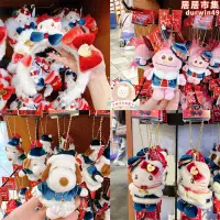 在飛比找露天拍賣優惠-usj環球影城限定hello kitty耶誕髮箍史努比公仔掛