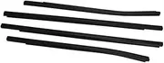 Jodriva Window Door Seals, for Ranger PX XLT 2012-2021 4Door Outer Window Rubber Seals Weather Strip Car Sealing Strips Door Glass Seal Belt Trim Car Door Weather Strip