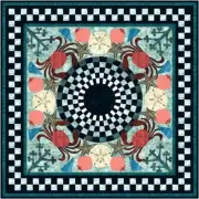 New Pieced and Applique Quilt Pattern COASTAL WHIMSEY 48" x48"