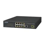 Planet FGSD-1011HP Unmanaged Switch 8 ports 10/100 PoE 802.3af/at 135W SFP 100