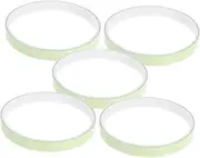 CANIGHT 5 Rolls Fluorescent Safety Stair Tape of Luminous Slip Adhesive for Stairs Green Glow Non Skid Marking Tape for Schools and Commercial Buildings