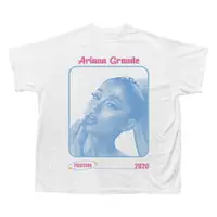 在飛比找蝦皮購物優惠-Ariana grande 大廓形 T 恤 Ariana g