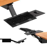 KT2 Keyboard Tray Under Desk Adjustable Height - Standing Desk Keyboard Tray ...